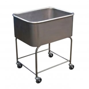 Stainless steel laundry cart, TP 26.6
