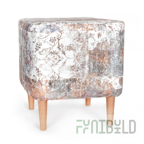 Pouf Azimuth Verdi beech