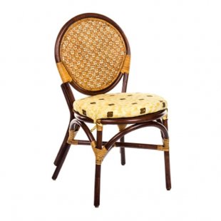 Chair without armrests Olga, with a cushion