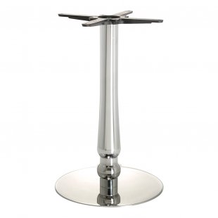 Chromed table base 1271EM