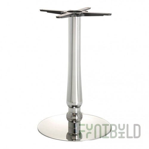 Chromed table base 1271EM
