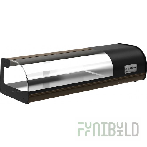 Refrigerated display case Carboma A37 SM 1.0-1 (ВХСв-1.0) (4 GN 1/3)