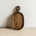 Serving board 09 narrow with handle
