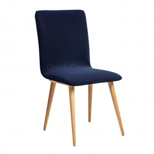 Case 46 with straight back, dark blue