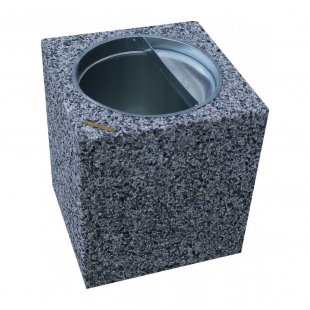 Concrete park urn Quadro