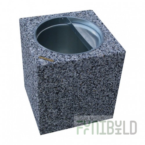 Concrete park urn Quadro