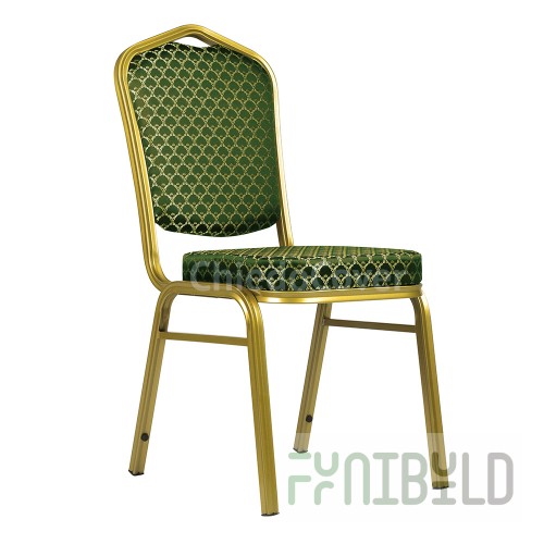Chair Hit 25mm - gold, arsh emerald