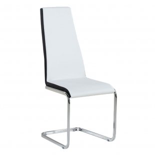 Rome chair with chrome insert