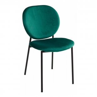 Chair Mod, emerald velour
