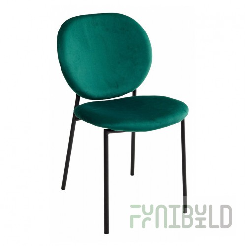 Chair Mod, emerald velour