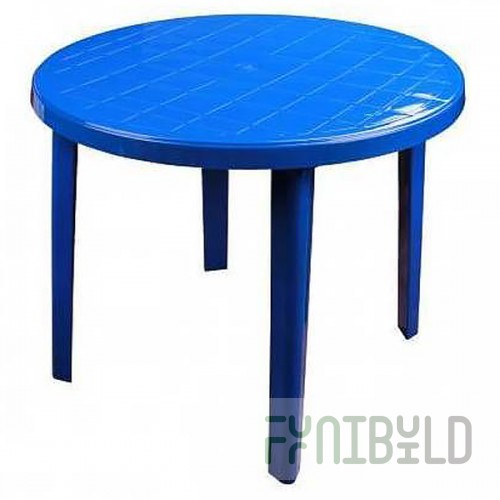 Round table Ostby blue