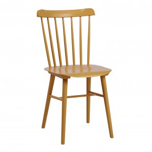 Tucker chair, gold wooden
