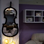 Wall mirror Cello