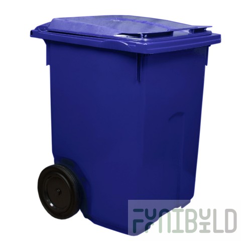Garbage container 370 l, 2 wheels