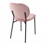 Chair Mod, pink velour