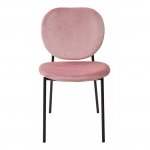 Chair Mod, pink velour