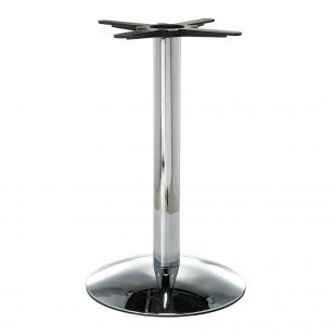 Chromed table base 0112EM