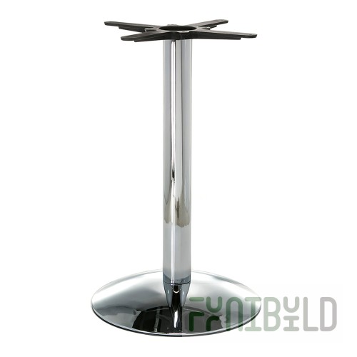 Chromed table base 0112EM