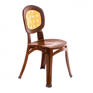 Chair plastic chocolate