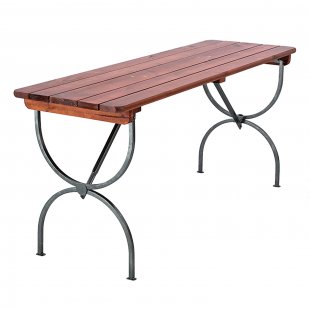 Folding table Linz dark wood