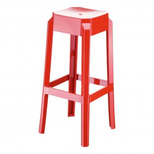 Bar stool Fox 75 red