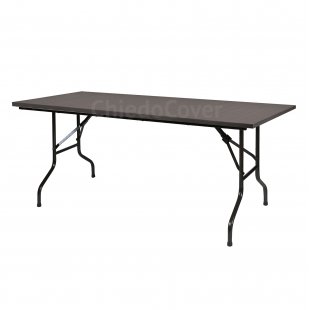 Table Leader 2, 1800x900, wenge 26mm, black