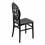 Chair Venus NEW, plastic, black