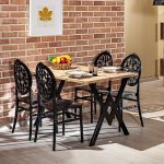Chair Venus NEW, plastic, black