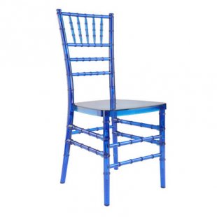 Chiavari Chair Blue, Plastic