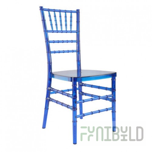 Chiavari Chair Blue, Plastic