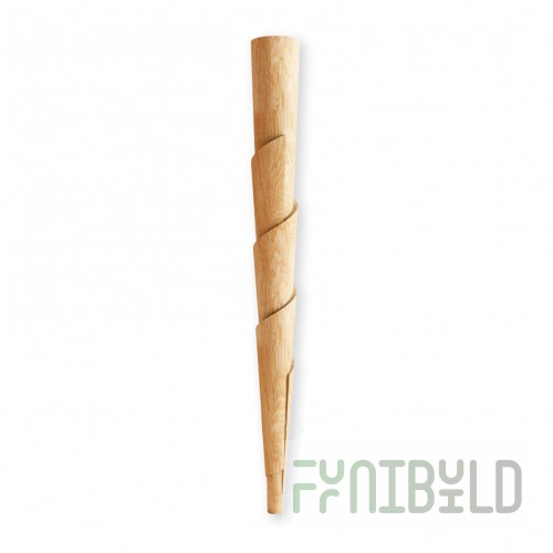 Wooden leg 128