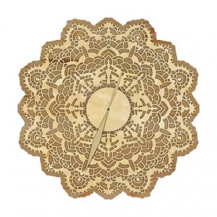 Wall clock Snowflake