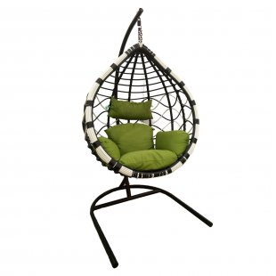 Hanging chair Tore made of artificial rattan