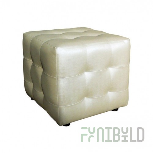 Pouf for the hall Elena, square