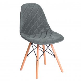 E06 cover for Eames chair, grey
