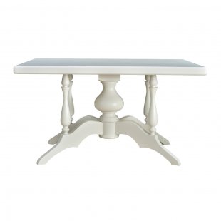 Table on supports with balusters