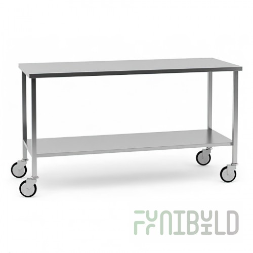 Stainless steel laundry cart, TP 29