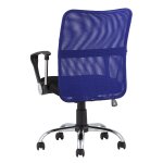TopChairs Junior office chair, blue