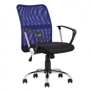 TopChairs Junior office chair, blue