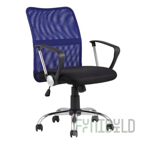 TopChairs Junior office chair, blue