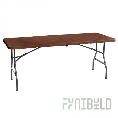 Folding table Caeno, plastic