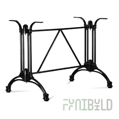 Aluminum table base 1246