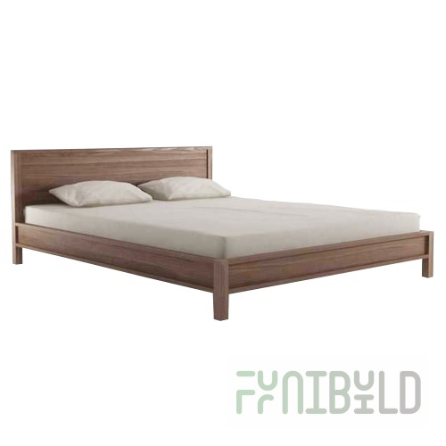 Solid King Bed