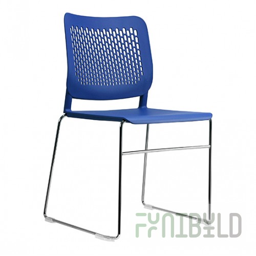 Plastic chair Malika on runners