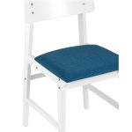 Chair ODEN WHITE blue Chair ODEN WHITE blue
