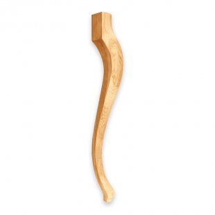Wooden bent leg 40