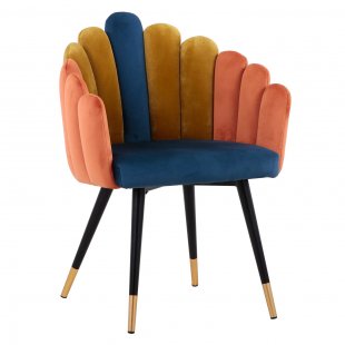 Armchair Camellia blue-green