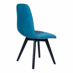 Kemi chair, turquoise velour