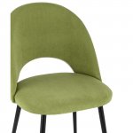 Chair Sophie velour matte green