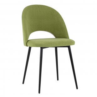 Chair Sophie velour matte green